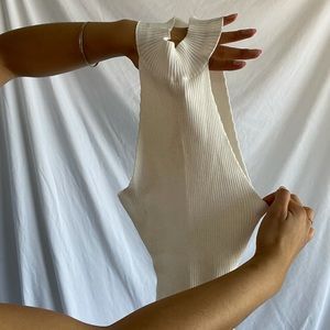 Ribbed Razorback bodysuit